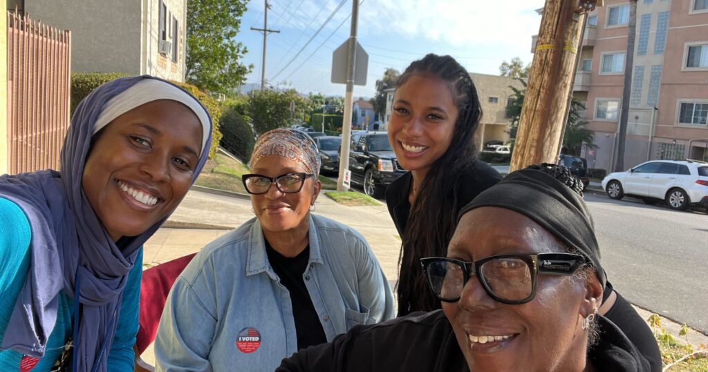 Working together to get out the vote!